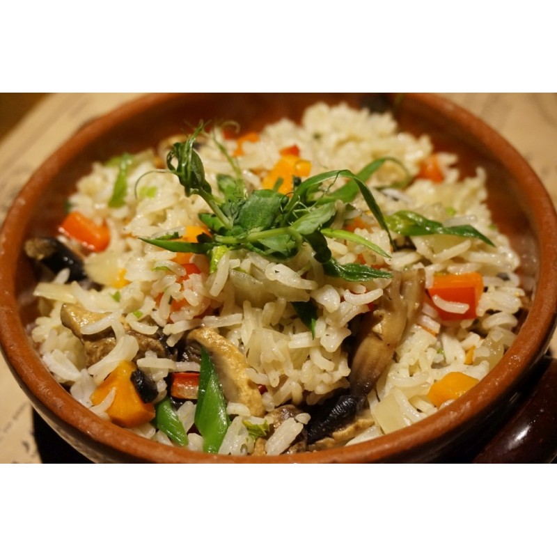 Rice with vegetables (350 g)